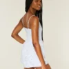 V-Neck Side Tie Romper