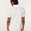 Vault Release Striped Icon Polo