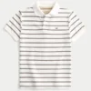 Vault Release Striped Icon Polo