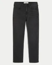 Washed Black Athletic Skinny Jeans