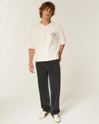 Washed Black Baggy Jeans Washed Black Baggy Jeans