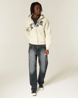 Washed Black Baggy Jeans Washed Black Baggy Jeans