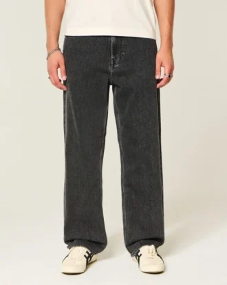 Washed Black Baggy Jeans Washed Black Baggy Jeans