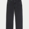 Washed Black Baggy Jeans