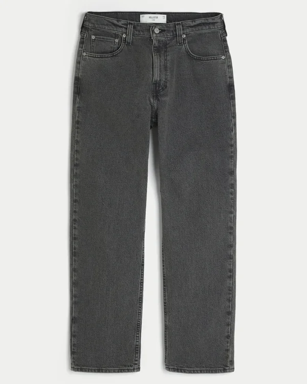 Washed Black Loose Jeans Washed Black Loose Jeans