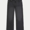 Washed Black Relaxed Bootcut Jeans Washed Black Relaxed Bootcut Jeans