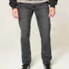 Washed Black Slim Straight Jeans Washed Black Slim Straight Jeans