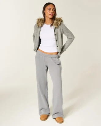 Wide-Leg Sweatpants Wide-Leg Sweatpants