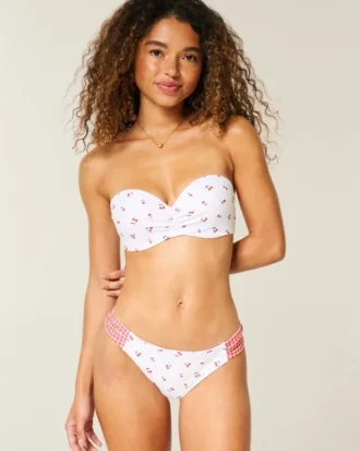 Wide-Strap Bikini Bottom