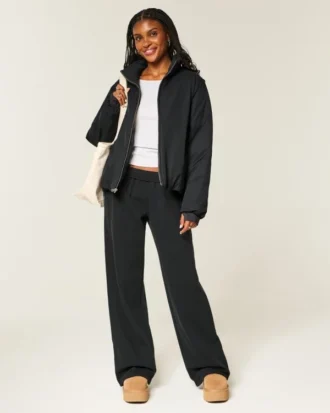 Zip-Up Puffer Jacket Zip-Up Puffer Jacket