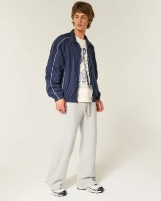 Zip-Up Windbreaker Jacket Zip-Up Windbreaker Jacket